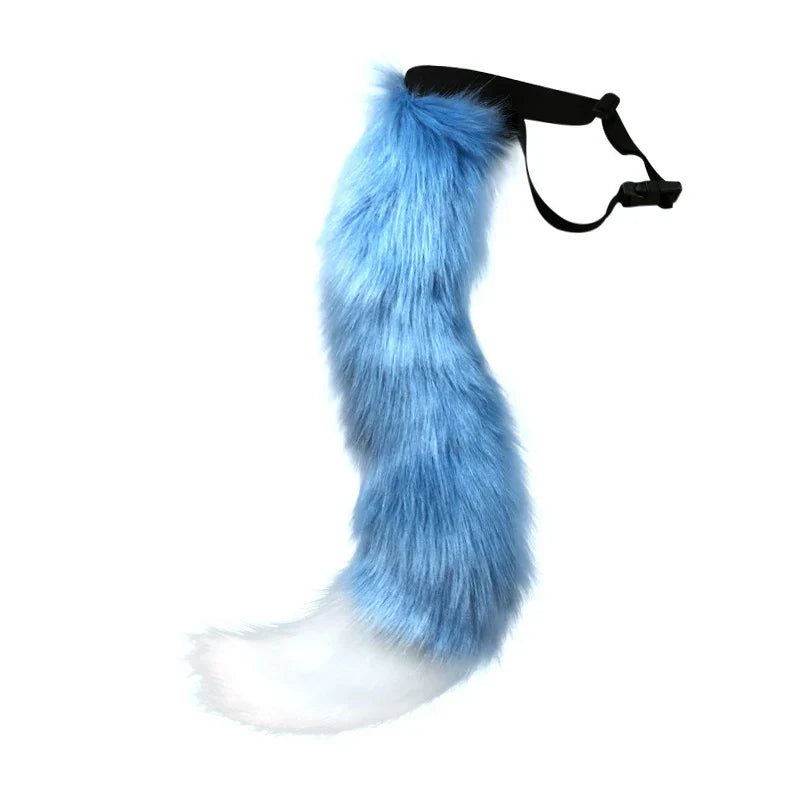 Halloween Japanese handmade simulation fox tail cosplay cat