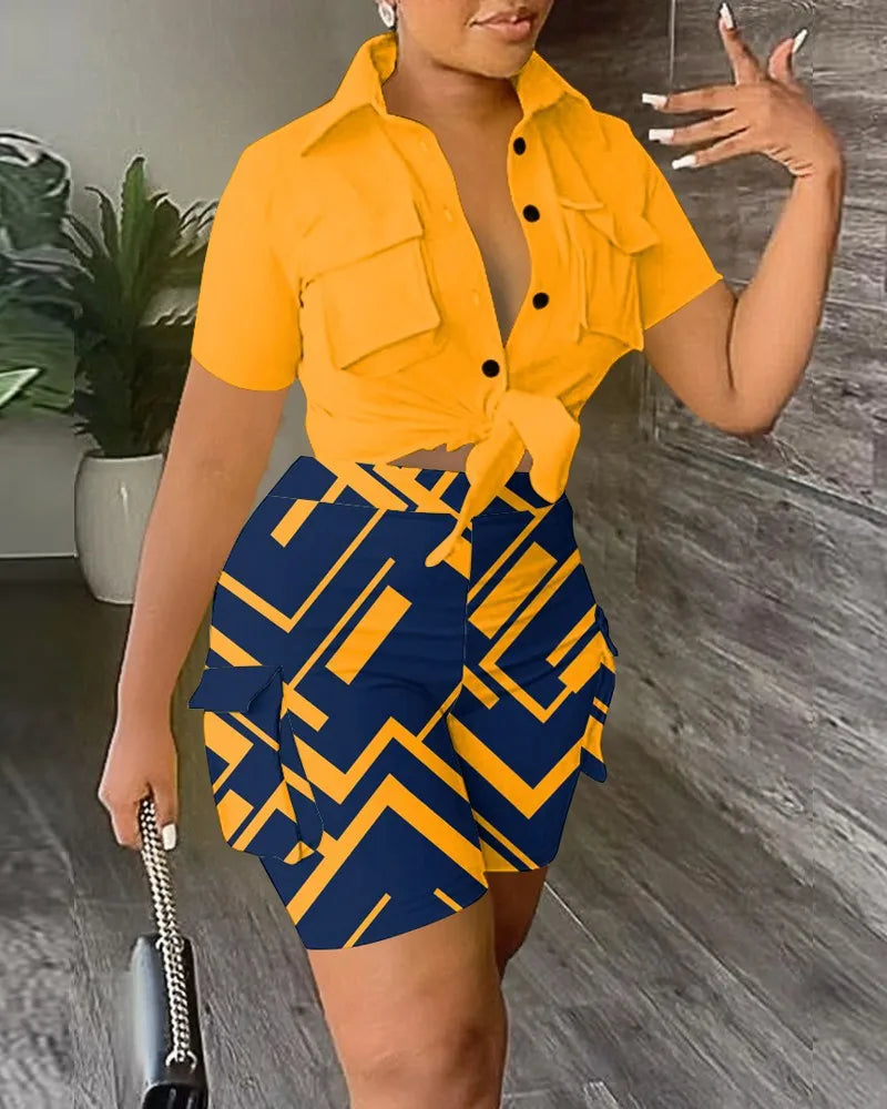 Two Piece Sets Women Outifits 2023 Summer Fashion