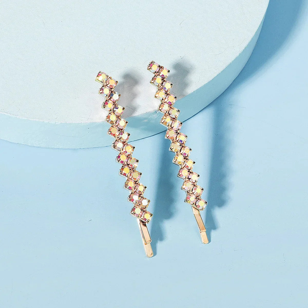 Miallo Fashion Rhinestone Hair Clips for Women Girls