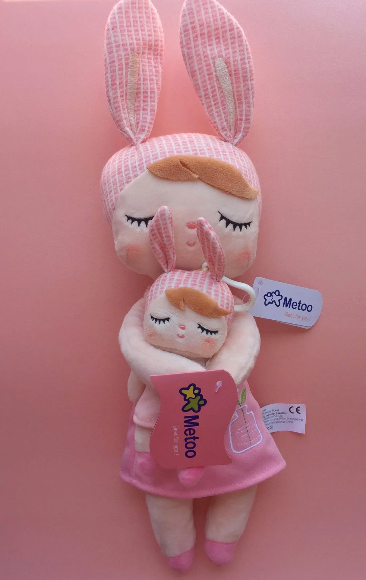 Metoo Doll Stuffed Toys Kawaii Mother and Kid