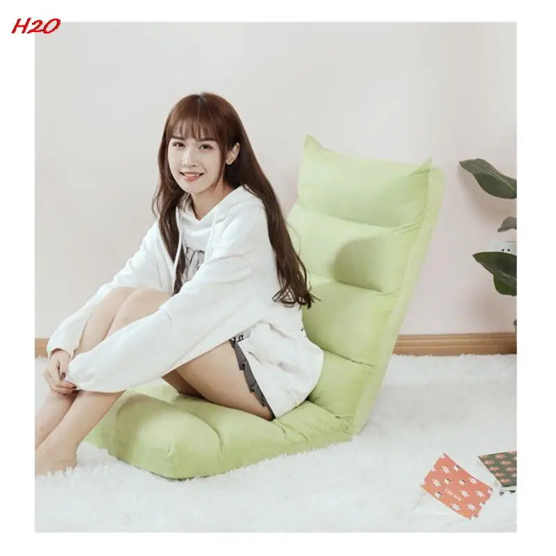 Seven Grids Adjustable Lazy Sofa Chair Tatami Folding