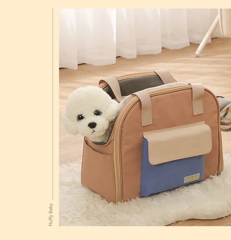 Pet Dog Cat Backpack Foldable Puppy Travel Handbags