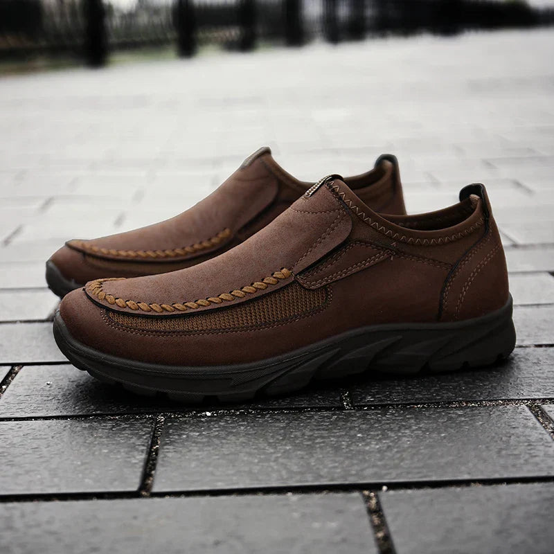 Leather Men Casual Shoes Zapatos Brand Men Loafers