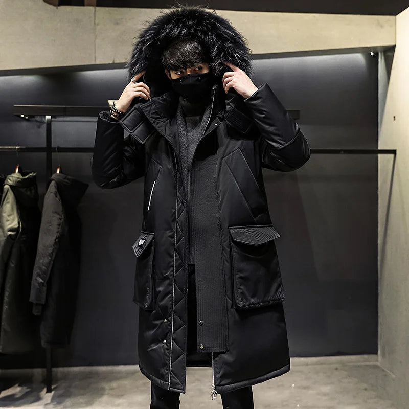 Men's Winter Warm Jacket 2023 New Thick Casual