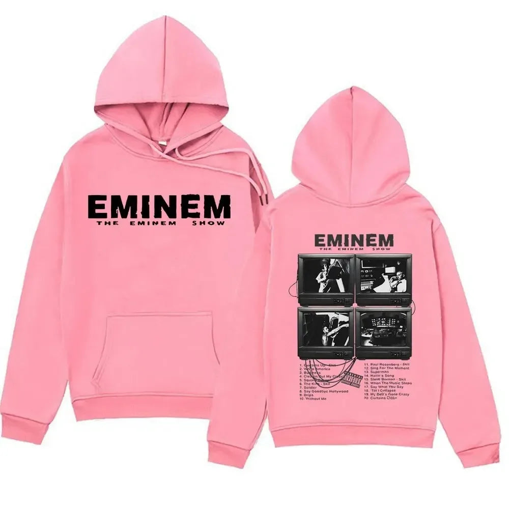 Plus Size Rapper Eminem Music Album Hoodies World