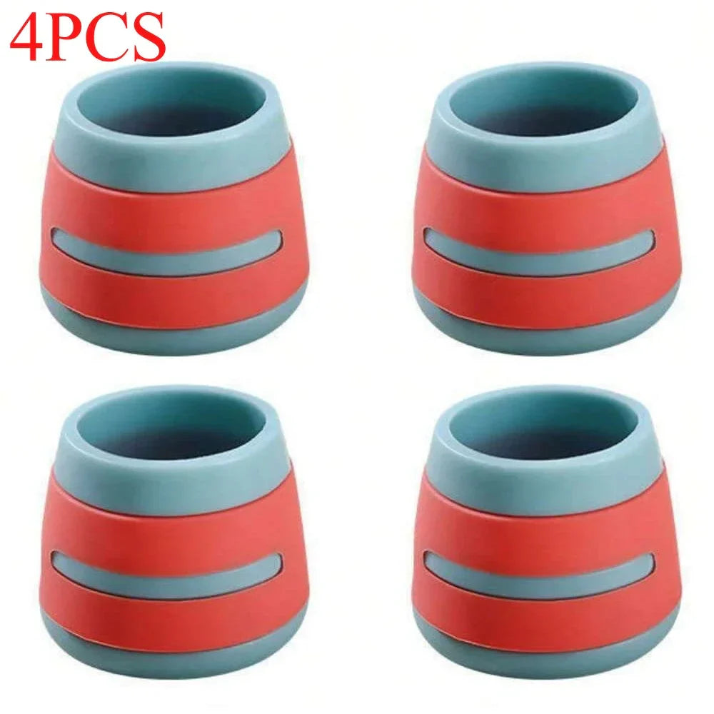 4PCS Silicone Table Chair Foot Cover Non-slip Furniture