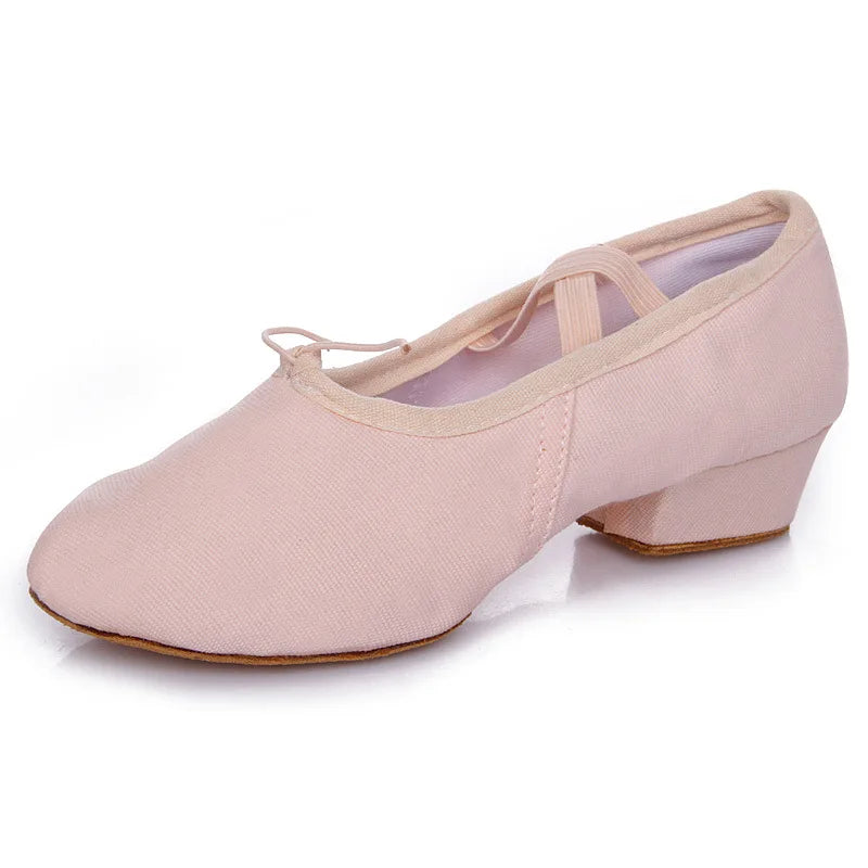 WomanLatin Dance Shoes for Girls Ladies Practise Teachers