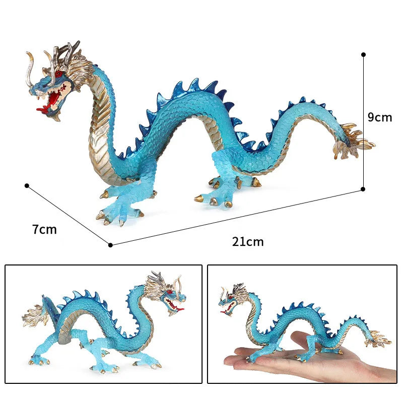 simulation dragon figurines model Savage Flying Magic Dragon