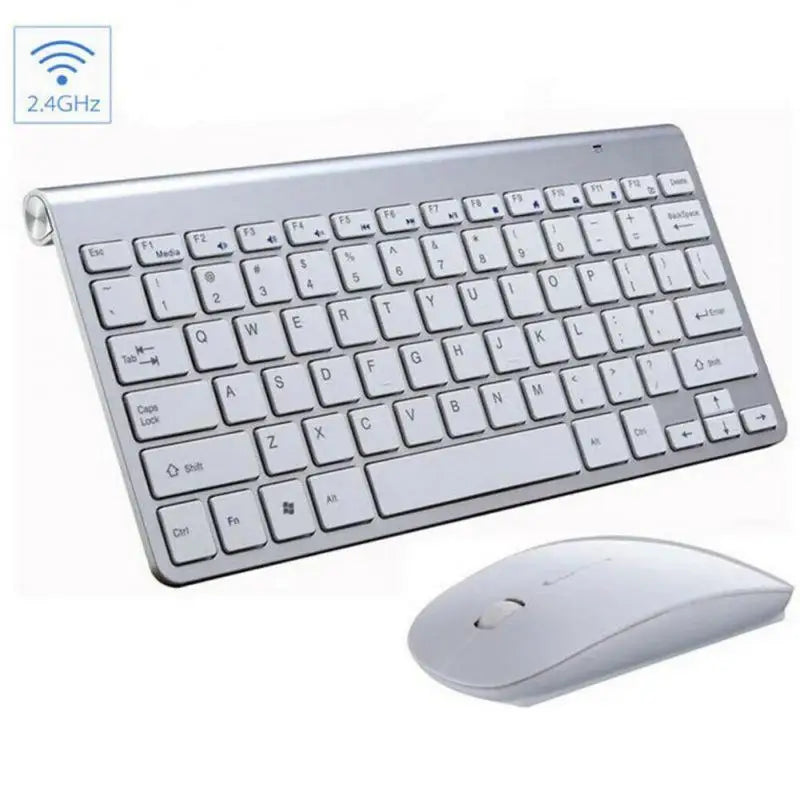 Spanish Hebrew Korean Thai Wireless Keyboard Mouse Combo