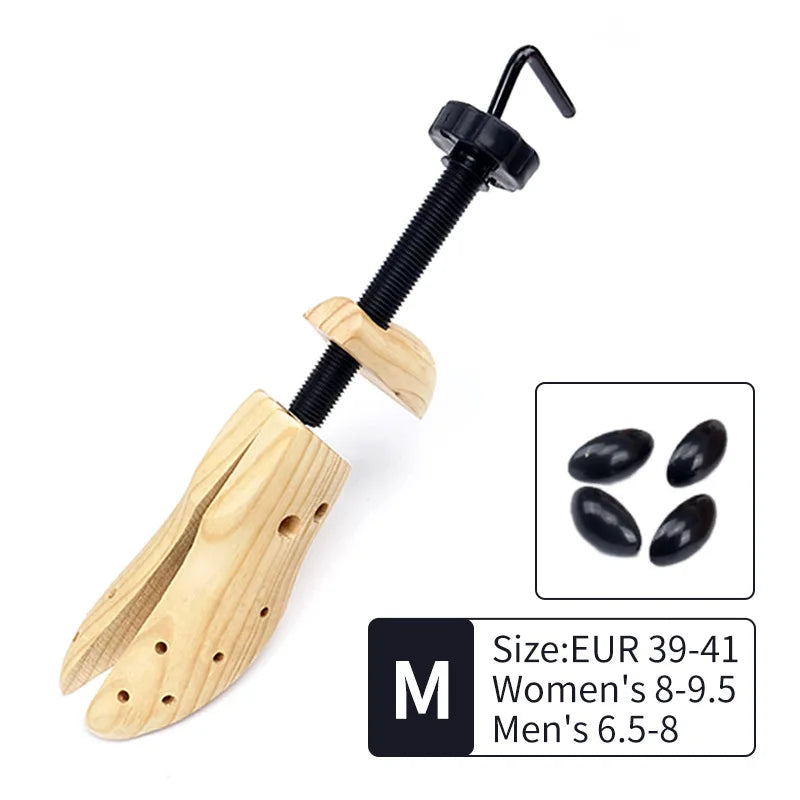 Shoe Stretcher Wooden Shoes Tree Shaper Rack Wooden