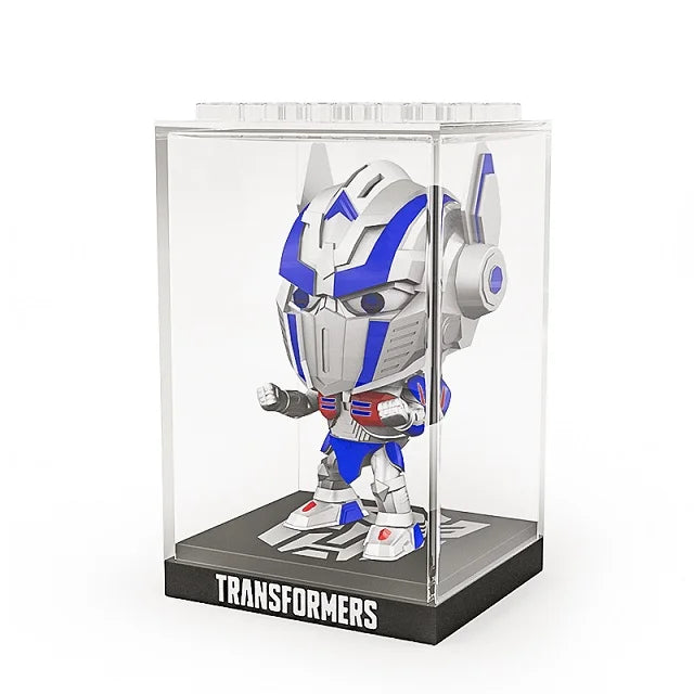Transformation Robot toy 10cm acousto-optic bumblebee Optimus Prime
