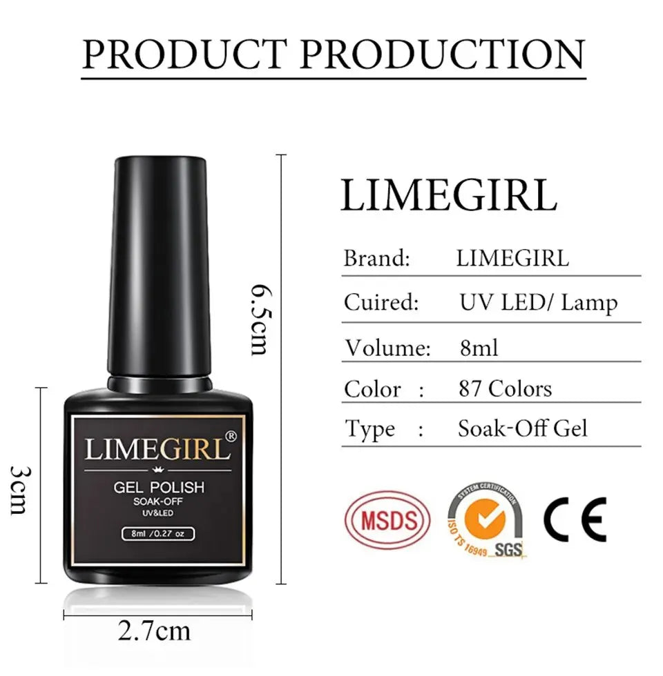 Gel Nail Polish Without UV Lamp Set Nail