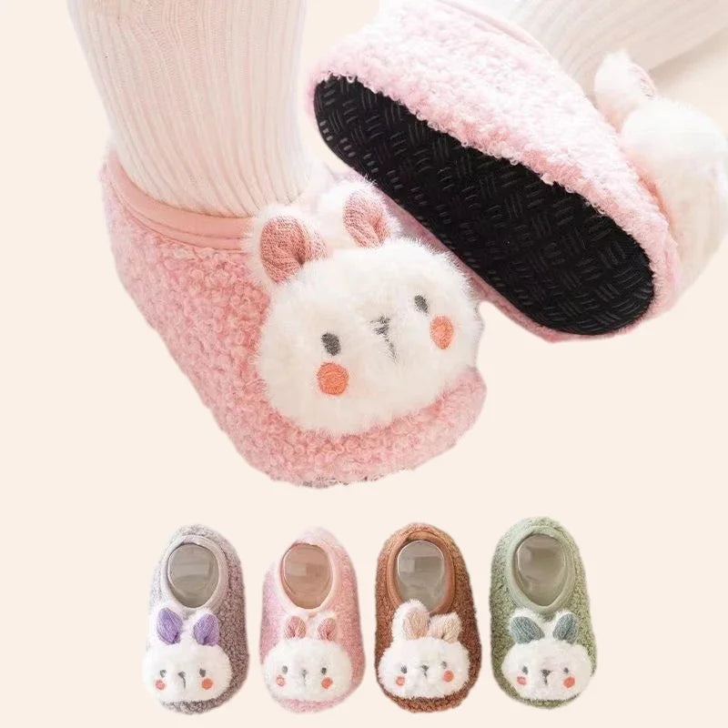 Non-slip Baby Floor Socks Cute Rabbit Pattern Newborn