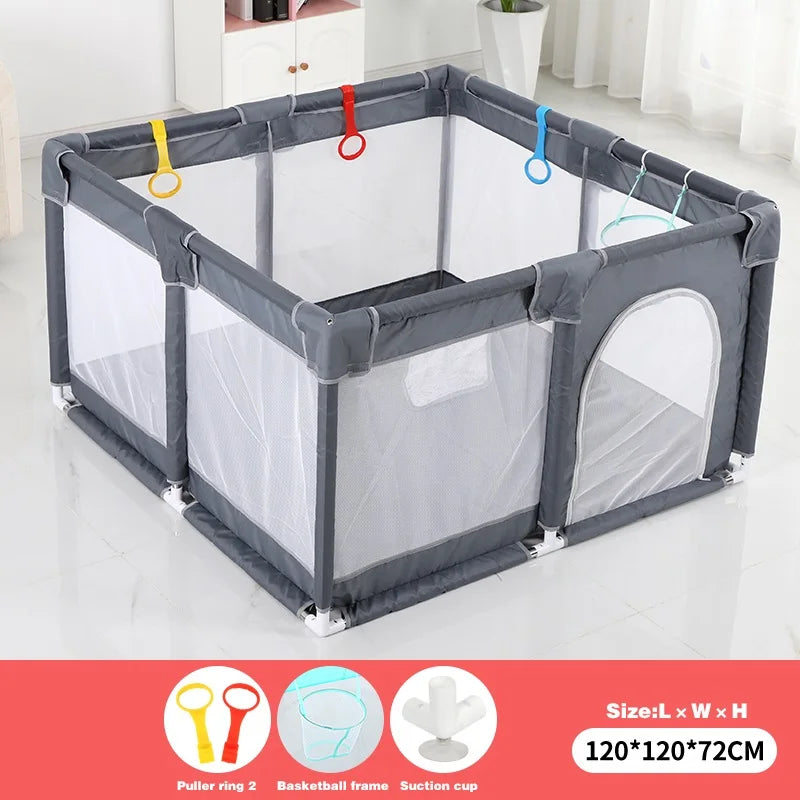 IMBABY Baby Playpens Mosquito Net Playpen Children Safety
