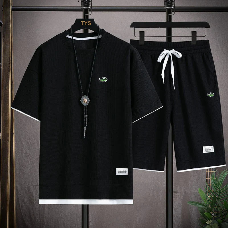 Quick Dry Men's Sports Suit Summer New Men's