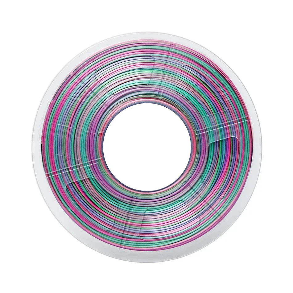 Silk Colorful 3D Printer Filament PLA Rainbow 3D