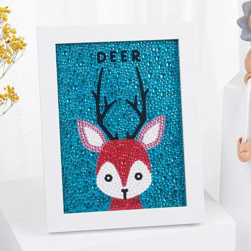 Diamond Painting by Number Kits for Kids Deer