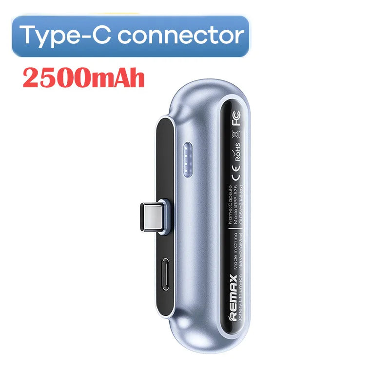 Remax Mini Power Bank 5000mAh Fast Charging for