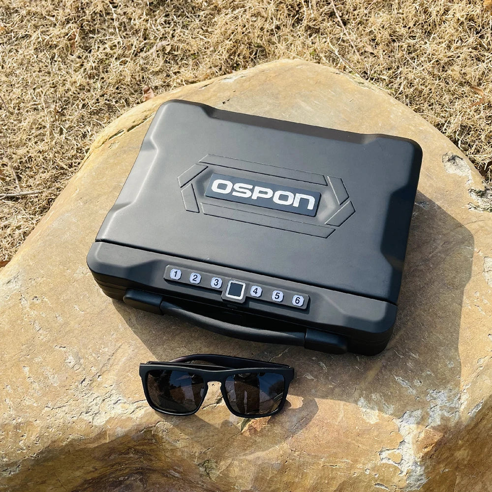Quick-Access Fingerprint Safe Box Password Solid Steel Security