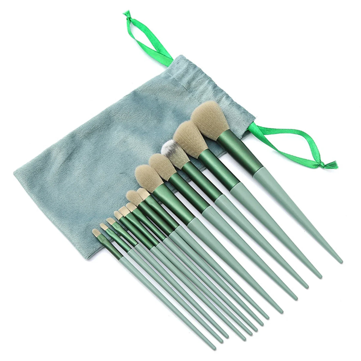 13pcs Essentials Makeup Brushes Set Portable Cosmetic Brushes