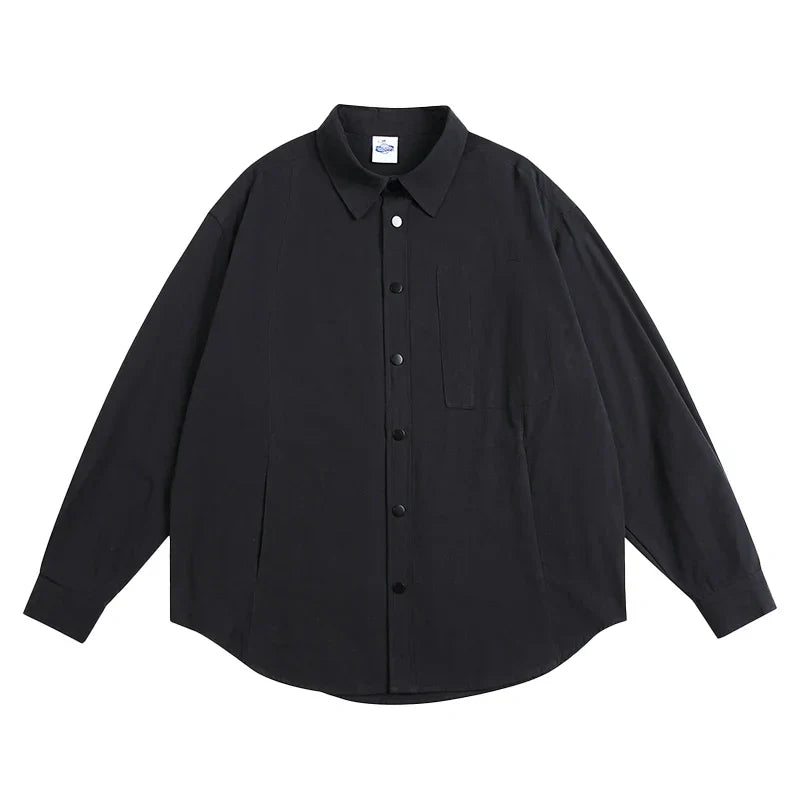 Spring Japanese Streetwear High Quality Shirt For Men