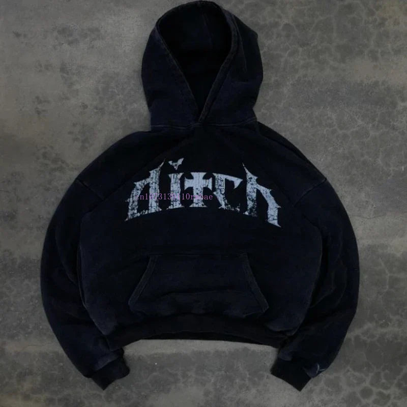 Solid Color Personalized Hoodie Men and Women Ins