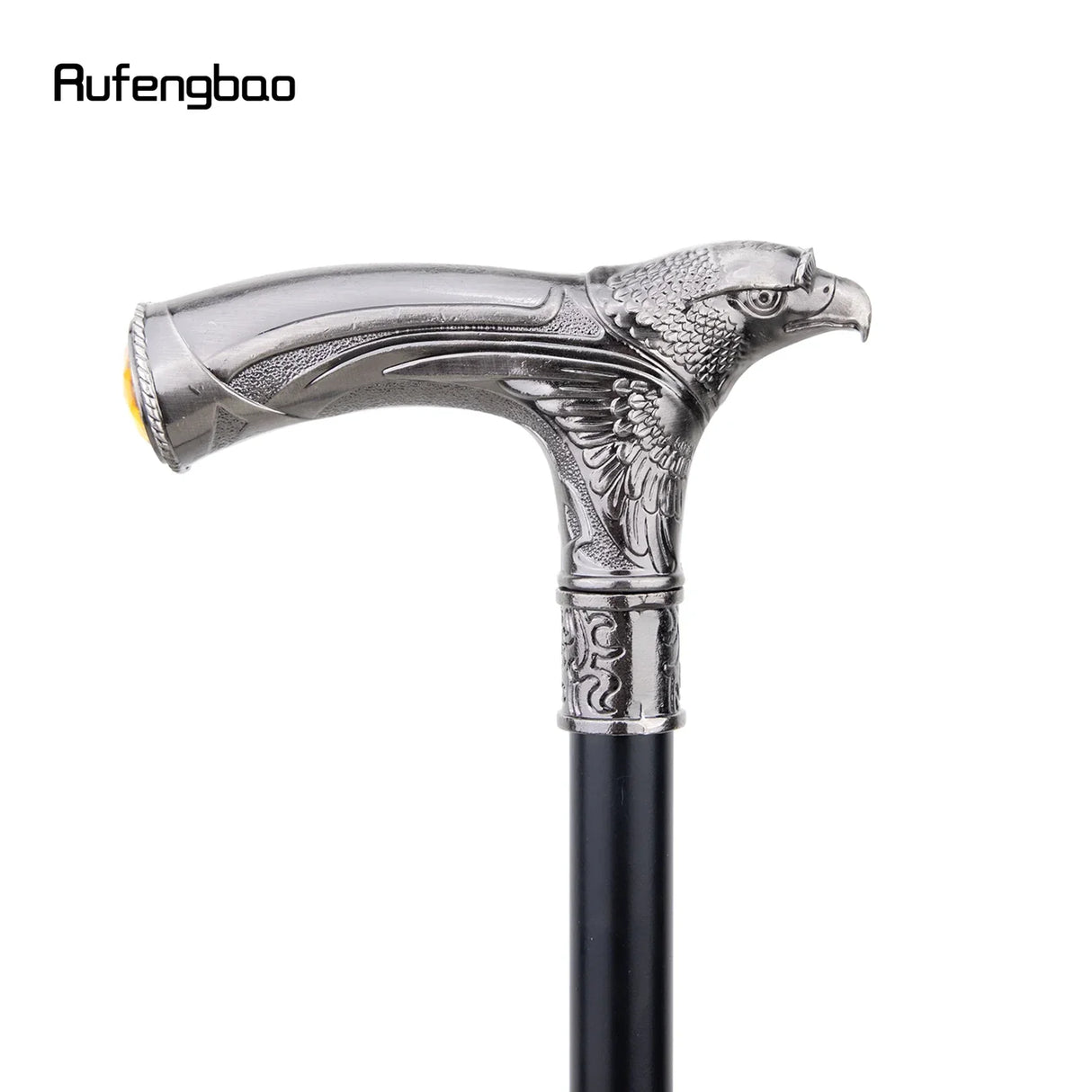Eagle Head with Rhinestone Walking Stick with Hidden