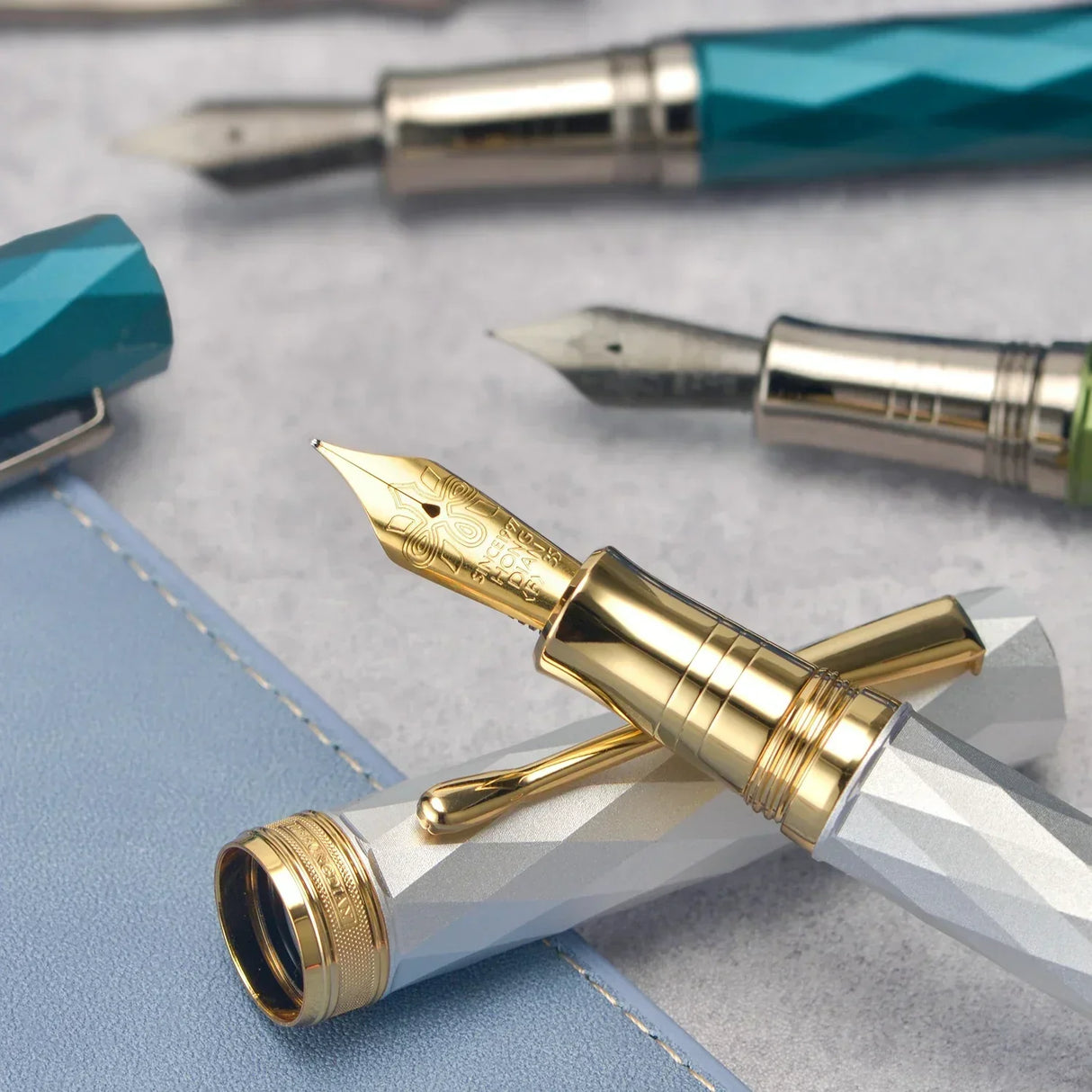Hongdian N11 Fountain Pen EF/F Nib with Converter,