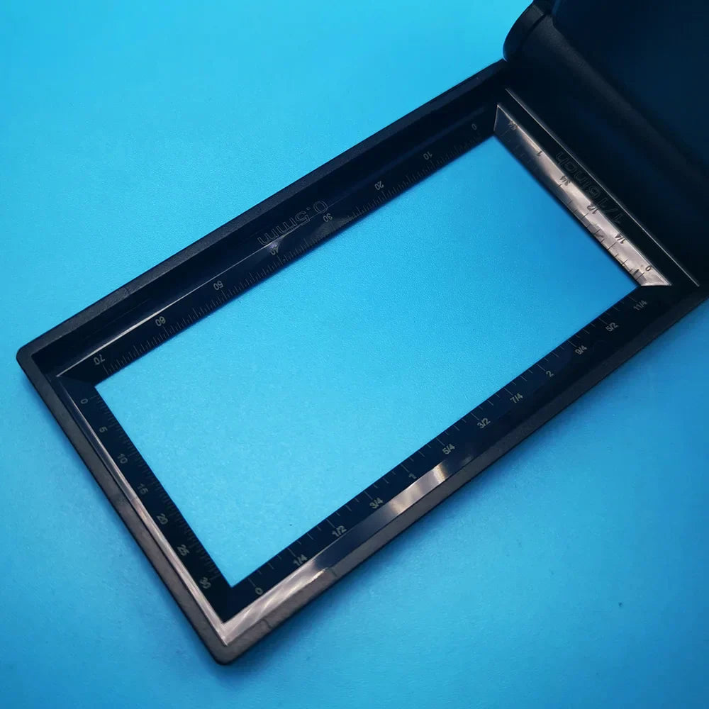 6X 25X Foldable Magnifying Glass with 8 Led