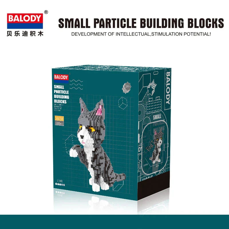 Balody Cartoon Teddy Corgi Collie Pet Dog Dachshund