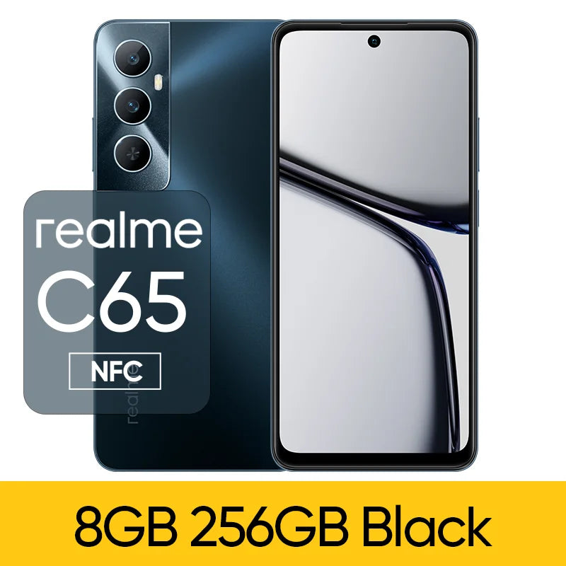 Russian Version realme C65 Smartphone Helio G85 Octa-Core