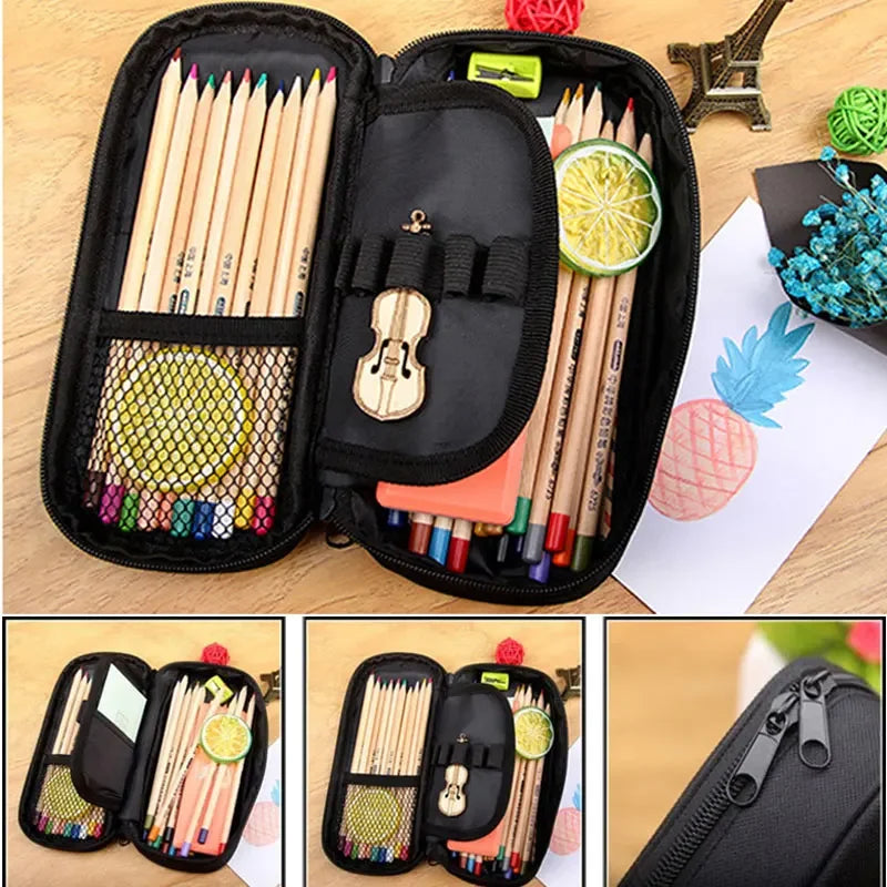 Customize Your Logo / Name / Image Cosmetic Cases Cartoon Pattern Pencil Bag Teenager Boys Girls Stationary Bag Pencil Holder