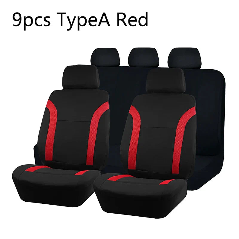 AUTO PLUS Sports Universal Polyester Car Seat Cover