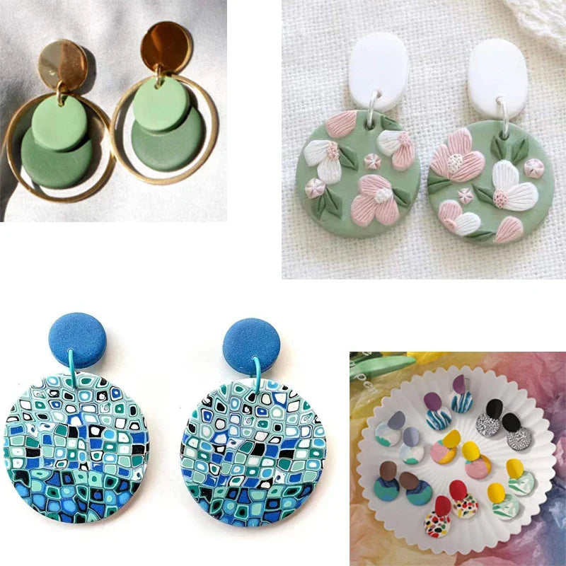 Stainless Steel Round Polymer Clay Cutting Mould Soft