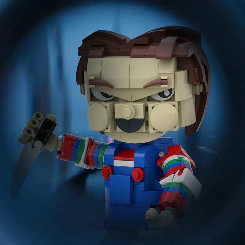 BuildMoc Horror Movie Child's Play Chuckyed Building Blocks