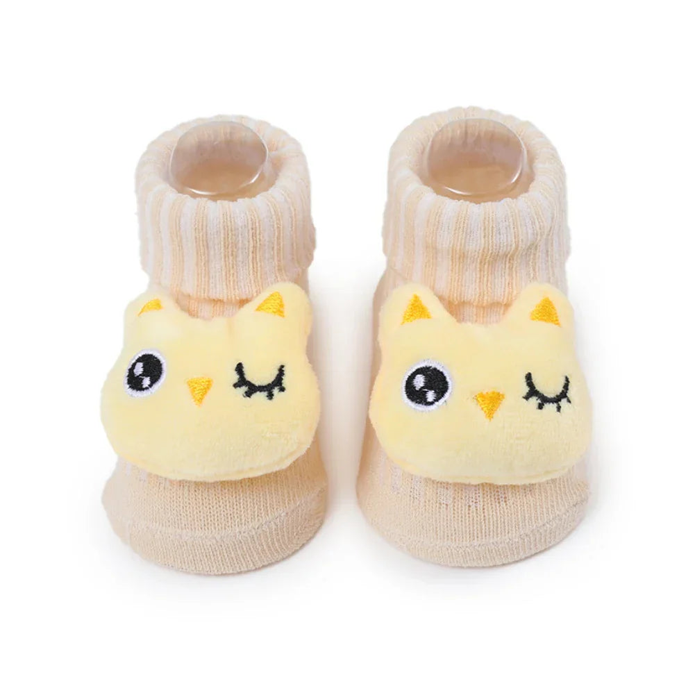 0-12M Baby Socks Fashion Leg Warmers Terry Bow