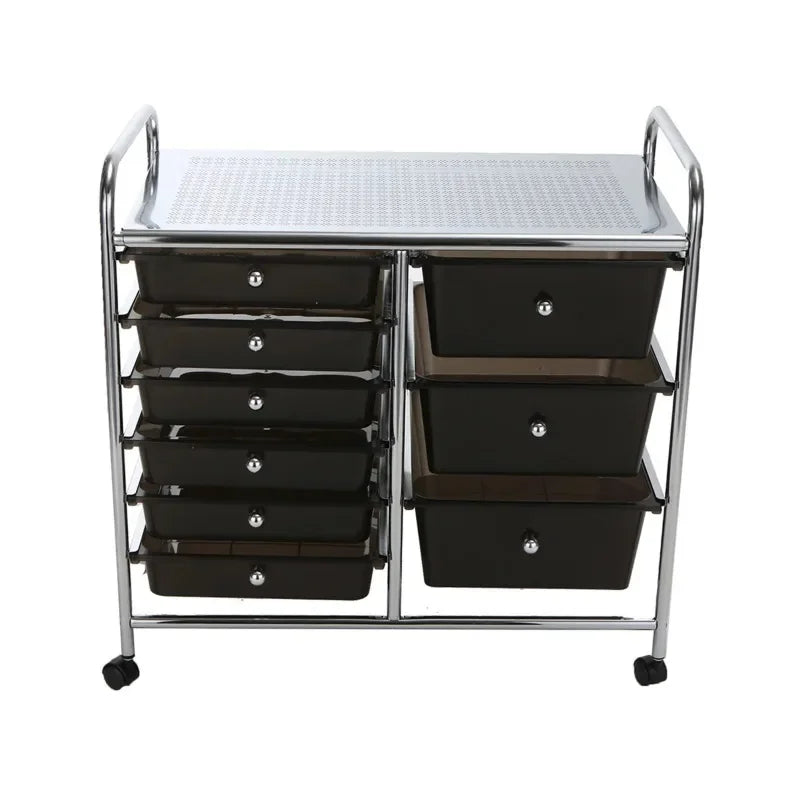 Storage Drawer Rolling Utility Cart, 6 Drawer Organizer,