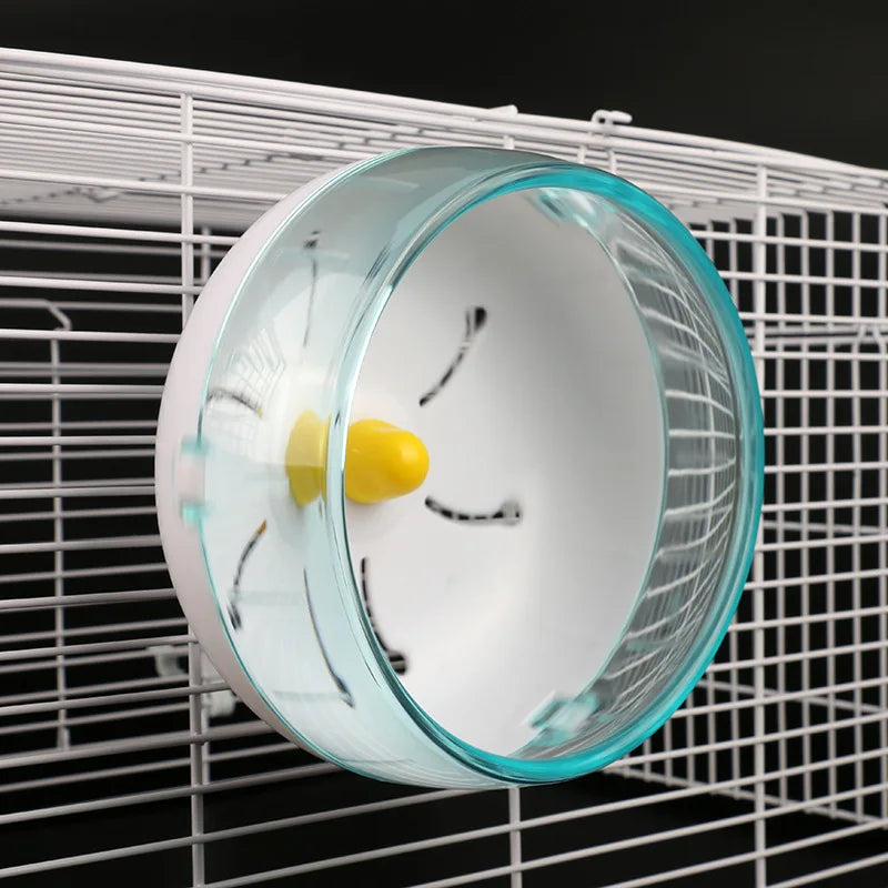 Hamster Exercise Wheel Running Disc Toy Silent Rotatory