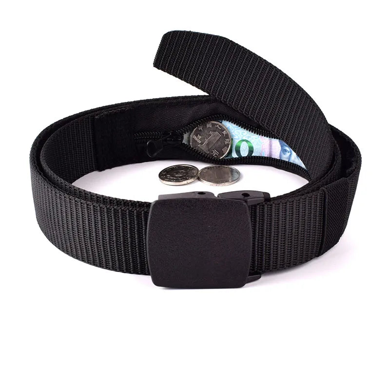 New Outdoor Cash Anti Theft Belt Women Portable
