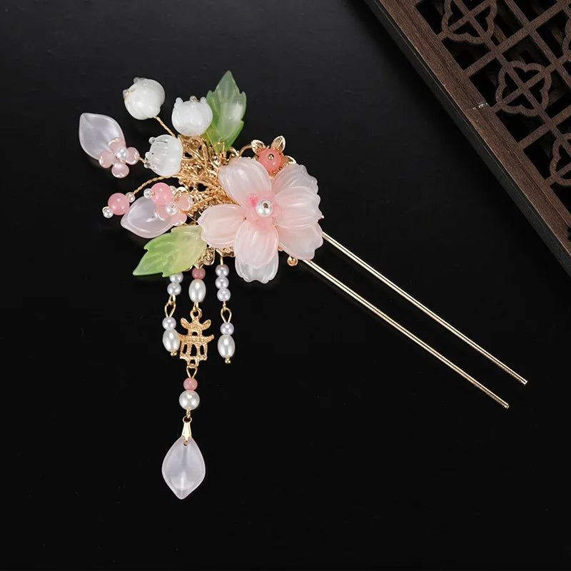 Vintage Hair Sticks Hairpins Chinese Hanfu Hair Accessories