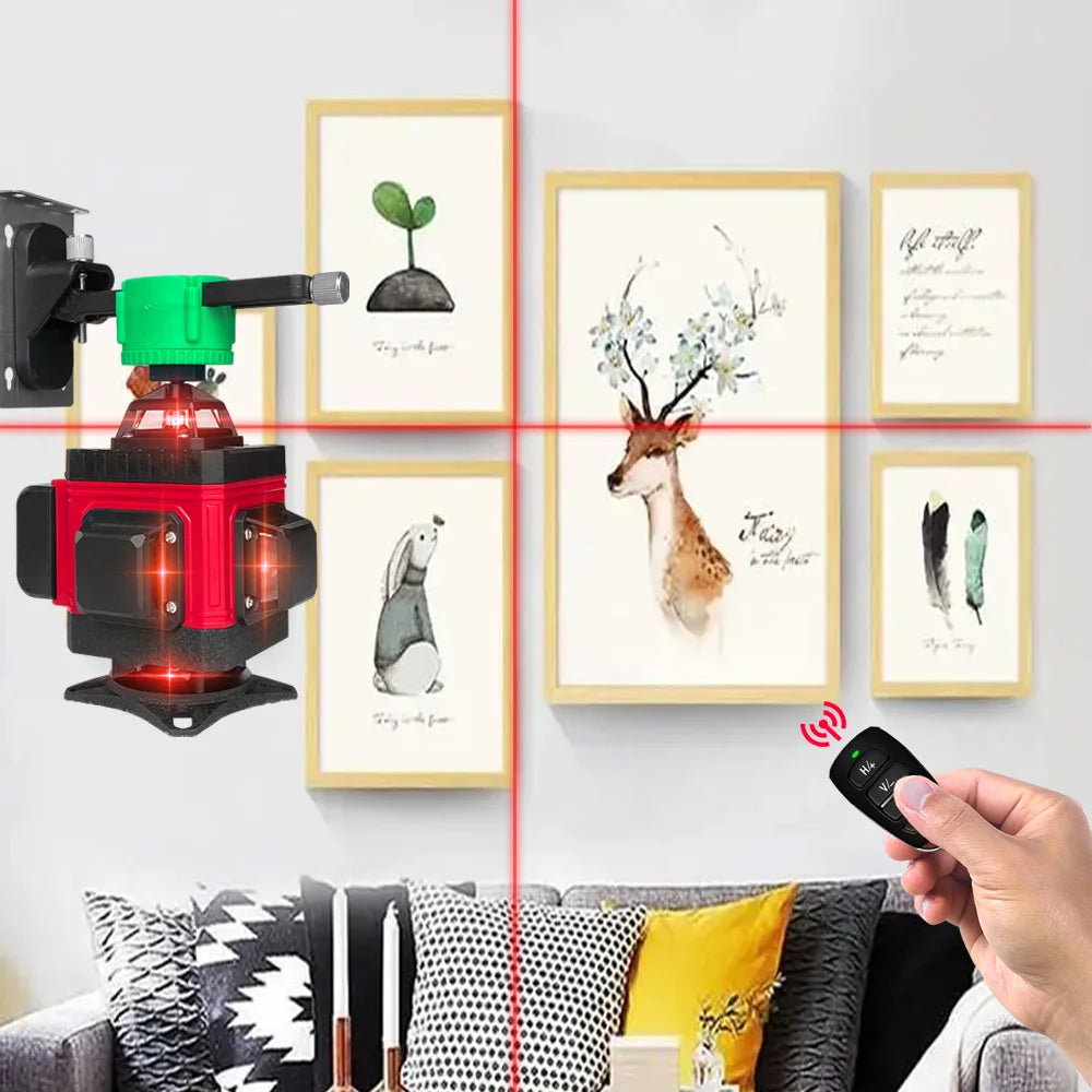 Laser Level Red Line Self Leveling 360 Horizontal