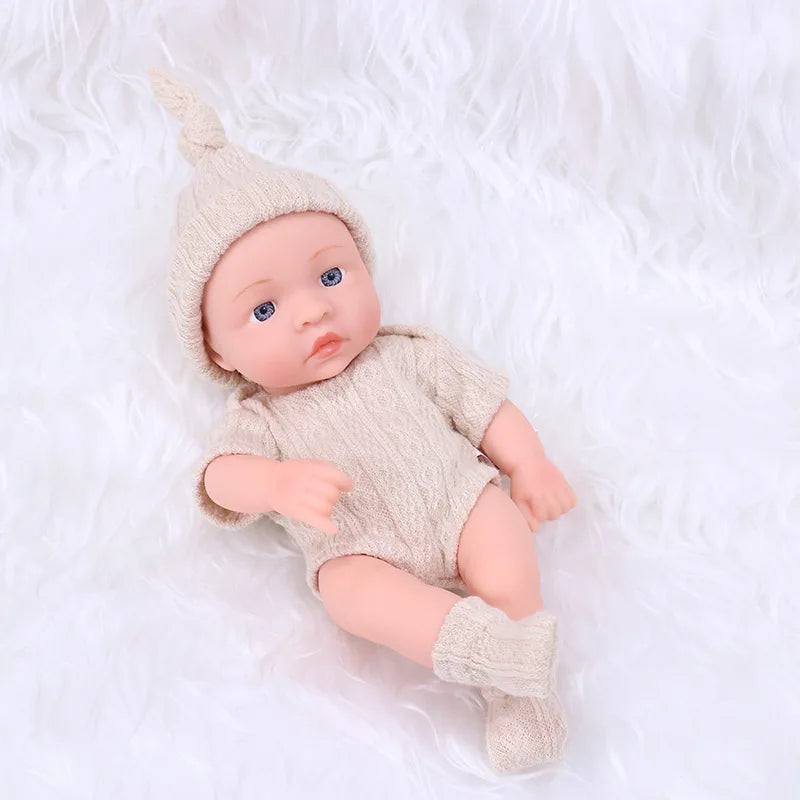 20CM Reborn Baby Doll Toddler Real Soft Touch
