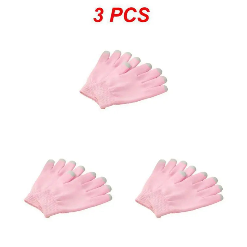 1~4PCS Reusable SPA Gel Socks Moisturizing Whitening Exfoliating