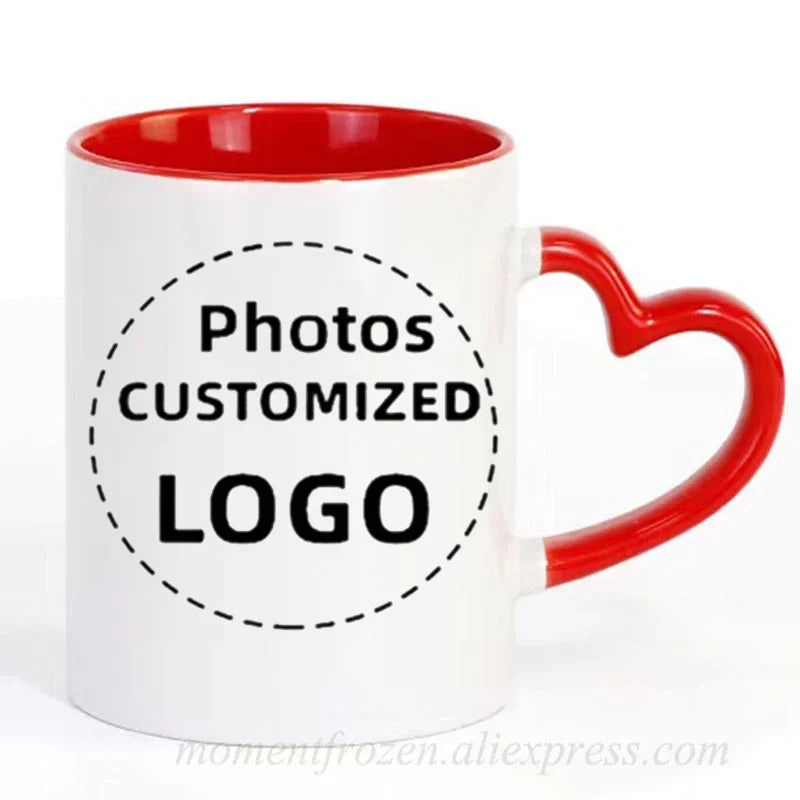 Customized Photos/Logo Printed DIY Coffee Mugs Personalized Tea
