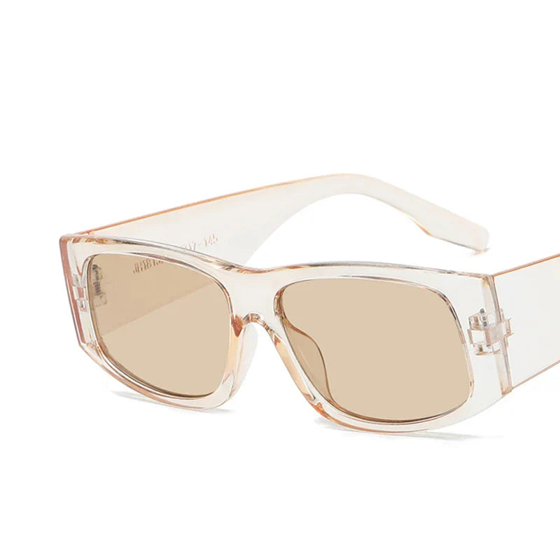 Fashion Designer Square Shades Women Irregular Frame Eyeglasses