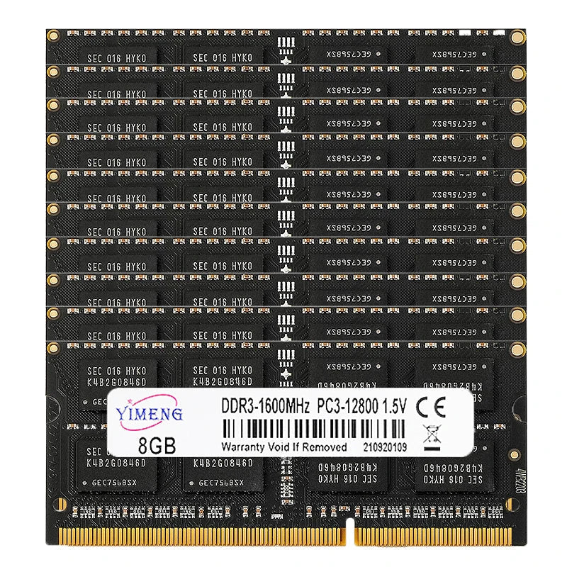 10pcs ddr3 8GB 4GB PC3 1066 1333 1600
