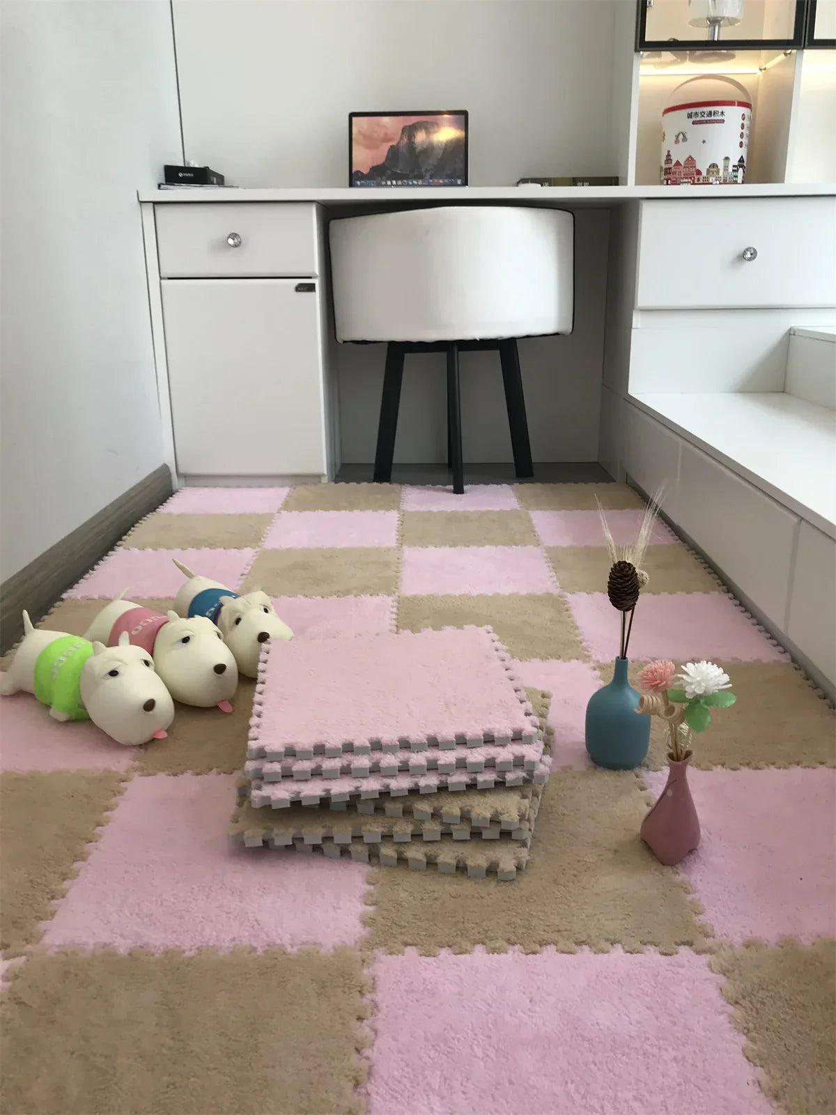 Soft Plush Kids Carpet Baby Play Mat Children's