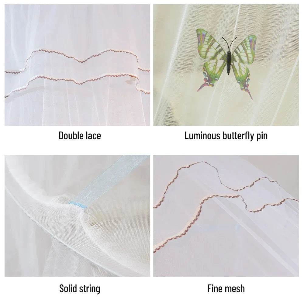 Universal Dome Mosquito Net Single Entrance Fine Mesh