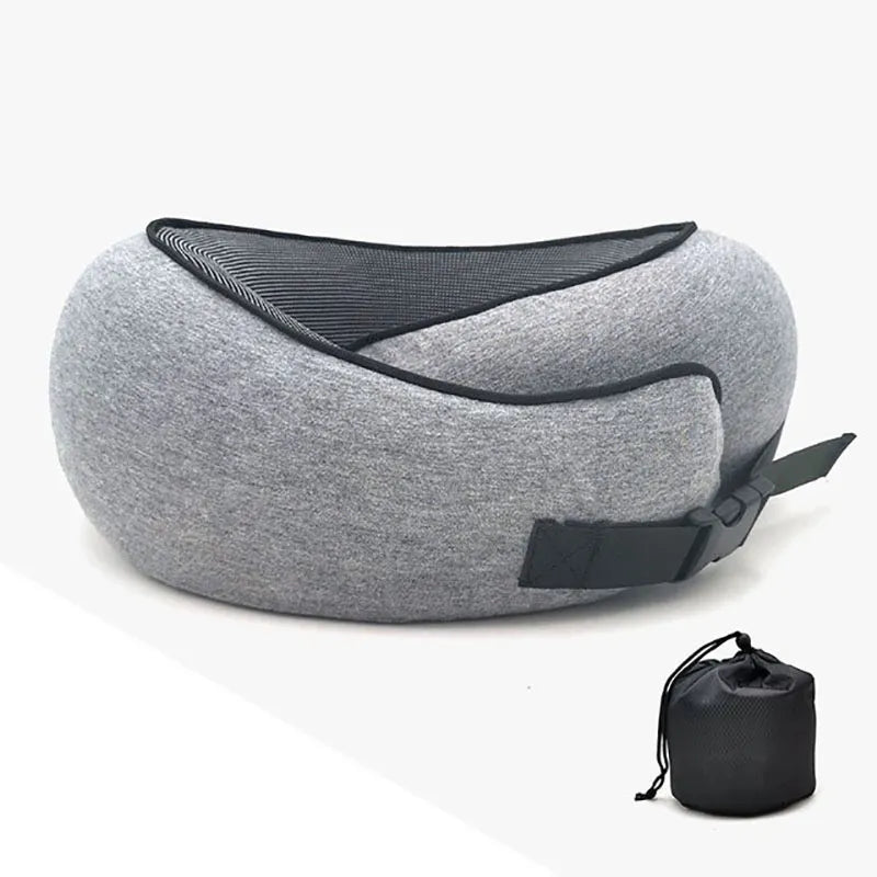 Memory Foam Neck Pillow Cervical Vertebra Travel Portable
