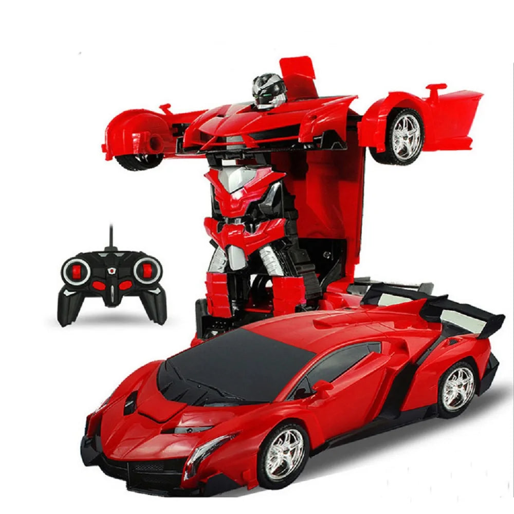 RC Car Transformation Robots Sports Vehicle Model Drift
